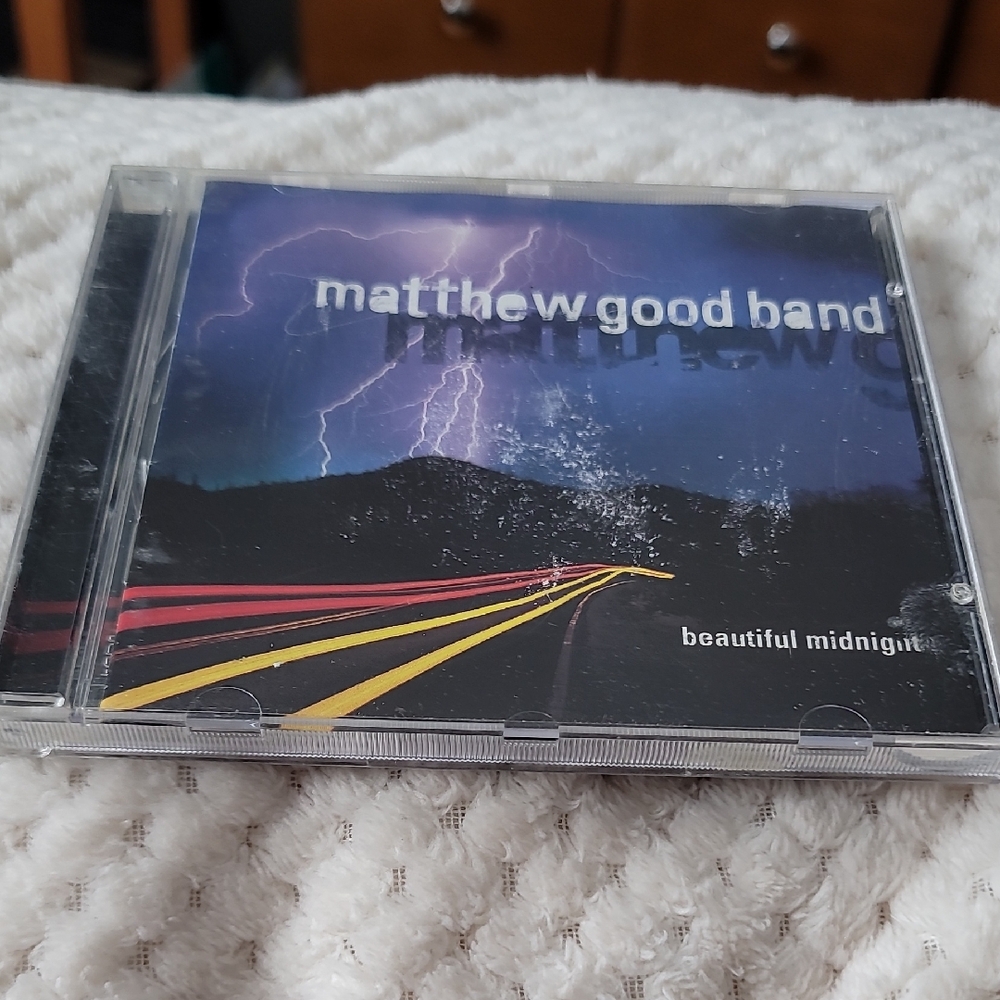 CD of the album Beautiful Midnight by the Canadian rock group Matthew Good Band.